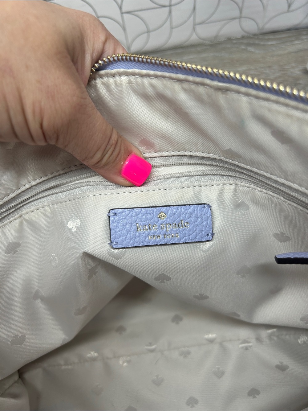 8444 Kate Spade New York Monica Satchel in pebbled leather 270538444 - Picture 7 of 16